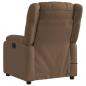 Preview: Massagesessel Braun Stoff