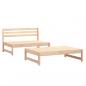 Preview: 2-tlg. Garten-Lounge-Set Massivholz Kiefer