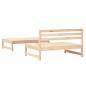 Preview: 2-tlg. Garten-Lounge-Set Massivholz Kiefer