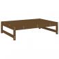 Preview: 6-tlg. Garten-Lounge-Set Honigbraun Massivholz Kiefer