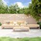 Preview: ARDEBO.de - 4-tlg. Garten-Lounge-Set Massivholz Kiefer