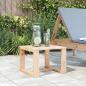 Preview: ARDEBO.de - Garten-Beistelltisch 40x38x28,5 cm Massivholz Kiefer