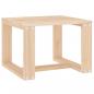 Preview: Garten-Beistelltisch 40x38x28,5 cm Massivholz Kiefer