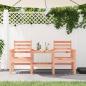 Preview: ARDEBO.de - Gartenbank mit Tisch 2-Sitzer Massivholz Douglasie