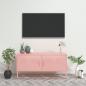 Preview: ARDEBO.de - TV-Schrank Rosa 105x35x50 cm Stahl    