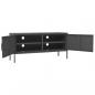 Preview: TV-Schrank Anthrazit 105x35x50 cm Stahl    