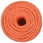 Preview: Arbeitsseil Orange 10 mm 50 m Polypropylen