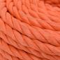 Preview: Arbeitsseil Orange 10 mm 50 m Polypropylen