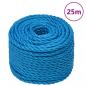 Preview: ARDEBO.de - Arbeitsseil Blau 12 mm 25 m Polypropylen