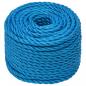 Preview: Arbeitsseil Blau 12 mm 25 m Polypropylen