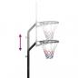 Preview: Basketballständer Weiß 237-307 cm Polyethylen