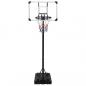 Preview: Basketballständer Transparent 235-305 cm Polycarbonat