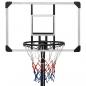 Preview: Basketballständer Transparent 235-305 cm Polycarbonat