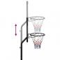 Preview: Basketballständer Transparent 235-305 cm Polycarbonat