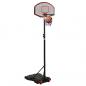 Preview: Basketballständer Schwarz 216-250 cm Polyethylen