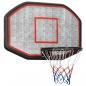 Preview: ARDEBO.de - Basketballkorb Schwarz 109x71x3 cm Polyethylen