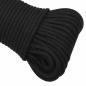 Preview: Bootsseil Schwarz 3 mm 100 m Polypropylen