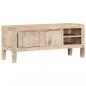 Preview: ARDEBO.de - TV-Schrank 110x35x46 cm Massivholz Mango