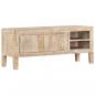 Preview: TV-Schrank 110x35x46 cm Massivholz Mango