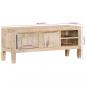 Preview: TV-Schrank 110x35x46 cm Massivholz Mango