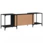 Preview: TV-Schrank Schwarz 153x37x50 cm Holzwerkstoff