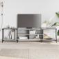 Preview: ARDEBO.de - TV-Schrank Grau Sonoma 203x37x50 cm Holzwerkstoff