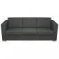 Preview: 3-Sitzer Sofa Stoff Dunkelgrau