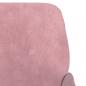 Preview: Sessel Rosa 62x79x79 cm Samt