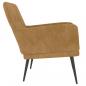 Preview: Sessel Braun 62x79x79 cm Samt