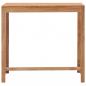 Preview: Outdoor-Bartisch 110x60x105 Massivholz Teak