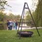 Preview: RedFire Dreibein Grill Schwarz 172 cm BBQ TRIPOD 