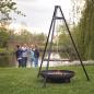 Preview: RedFire Dreibein Grill Schwarz 172 cm BBQ TRIPOD 