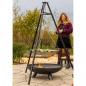 Preview: RedFire Dreibein Grill Schwarz 172 cm BBQ TRIPOD 