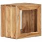 Preview: Hocker 40x30x40 cm Massivholz Akazie