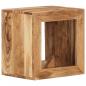 Preview: Hocker 40x30x40 cm Massivholz Akazie