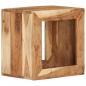 Preview: Hocker 40x30x40 cm Massivholz Akazie