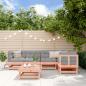 Preview: ARDEBO.de - 6-tlg. Garten-Lounge-Set Massivholz Douglasie