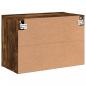 Preview: TV-Wandschrank Räuchereiche 60x30x41 cm