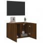 Preview: TV-Wandschrank Braun Eichen-Optik 60x30x41 cm