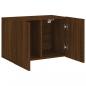 Preview: TV-Wandschrank Braun Eichen-Optik 60x30x41 cm