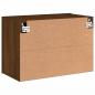 Preview: TV-Wandschrank Braun Eichen-Optik 60x30x41 cm