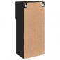 Preview: TV-Schrank mit LED-Leuchten Schwarz 40,5x30x90 cm