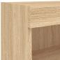 Preview: TV-Schrank mit LED-Leuchten Sonoma-Eiche 60x30x30 cm