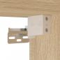 Preview: TV-Schrank mit LED-Leuchten Sonoma-Eiche 60x30x30 cm