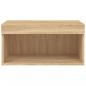 Preview: TV-Schrank mit LED-Leuchten Sonoma-Eiche 60x30x30 cm