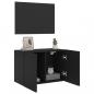 Preview: TV-Wandschrank Schwarz 60x30x41 cm