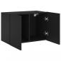 Preview: TV-Wandschrank Schwarz 60x30x41 cm