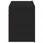 Preview: TV-Wandschrank Schwarz 60x30x41 cm