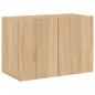 Preview: TV-Wandschrank Sonoma-Eiche 60x30x41 cm