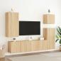 Preview: TV-Wandschrank Sonoma-Eiche 80x30x41 cm